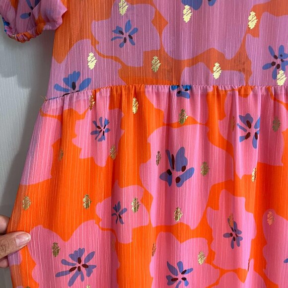 Never Fully Dressed Floral Sheer Dress - Picture 4 of 6